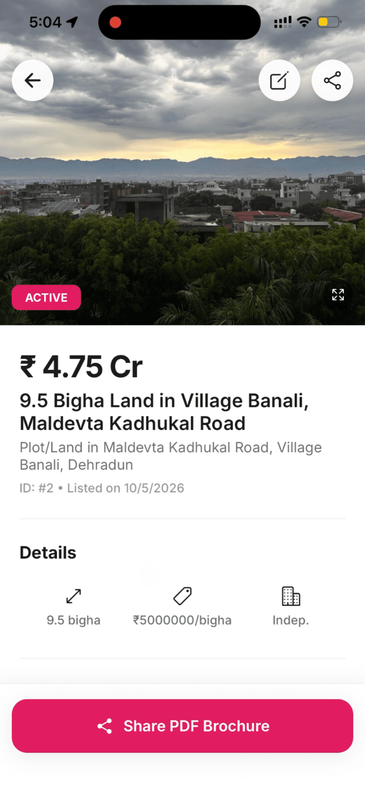 Property Listing